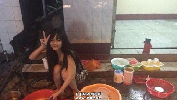 越南最美洗碗女孩 为何只想盯着她的胸看