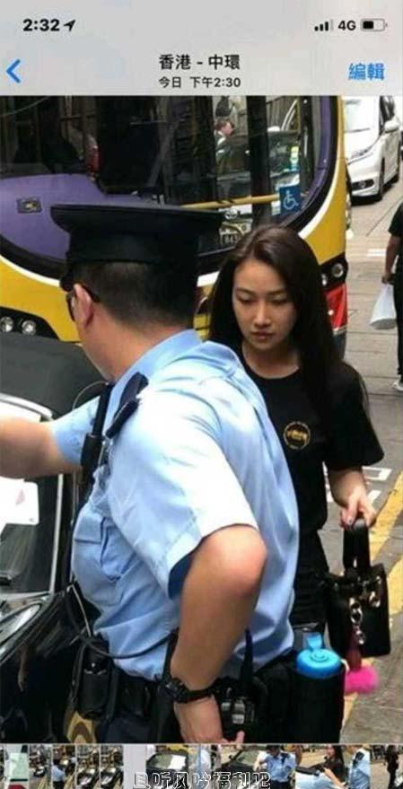 香港违停保时捷美女身份竟然是果模